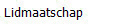 Lidmaatschap