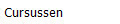 Cursussen